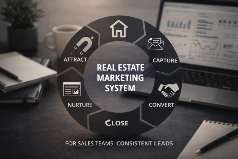 Real Estate Marketing System for Sales Teams: The Process That Creates Consistent Leads
